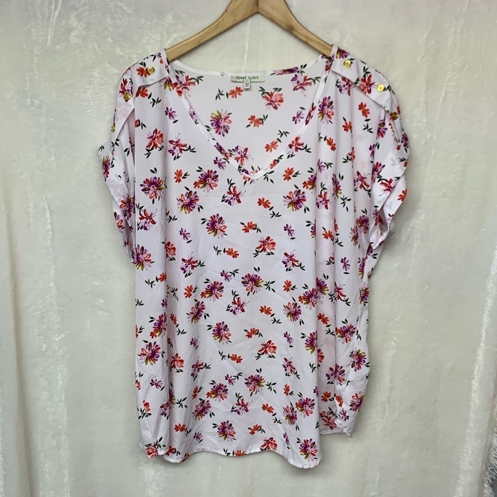 Speed Limit Floral Blouse